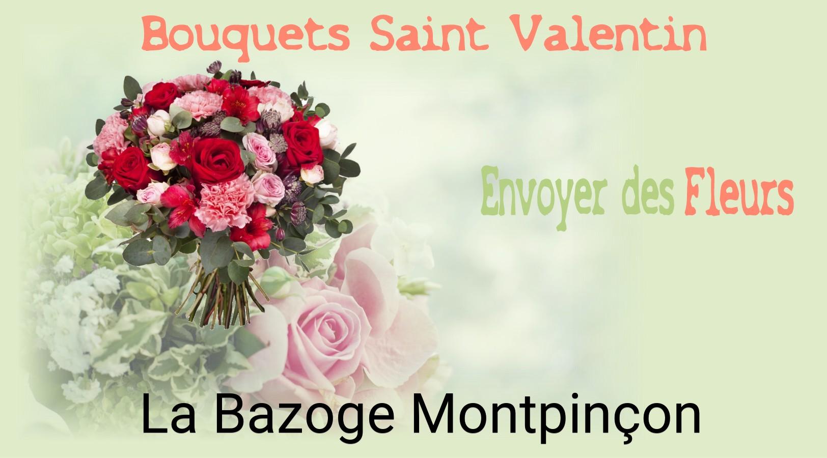 Roses de Saint-Valentin livrées à La Bazoge-Montpinçon